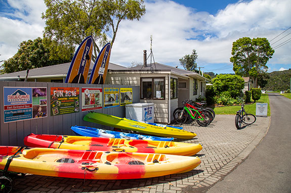 Rental kayaks